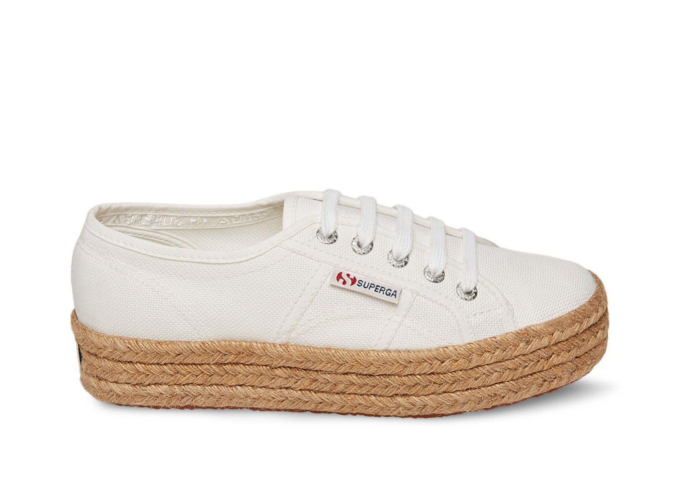 Superga Espadrille Womens - 2730 Cotropew - White - TROBF5194